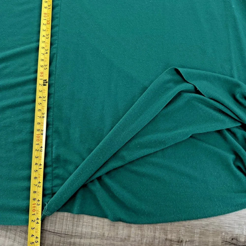 Tart Emerald Green Halter Maxi Dress Backless Plunging Grecian Modal M - Picture 14 of 14